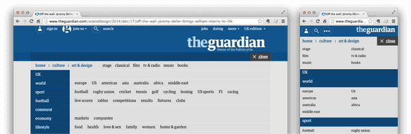 "The Guardian - 'Sitemap'"